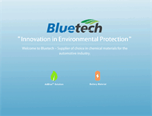 Tablet Screenshot of bluetech.asia